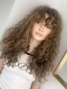 Curly Bangs