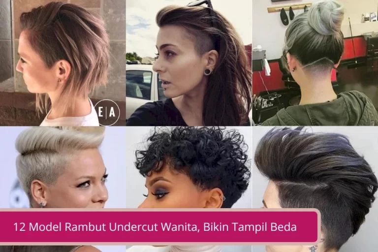 Gambar 12 Model Rambut Undercut Wanita Bikin Tampil Beda