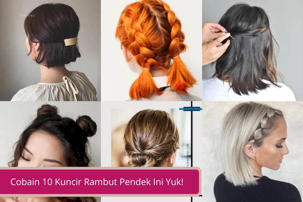 Gambar Para Kaum Rambut Pendek Cobain 10 Kuncir Rambut Pendek Ini Yuk