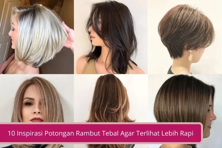 Gambar Simak 10 Inspirasi Potongan Rambut Tebal Agar Terlihat Lebih Rapi Ini