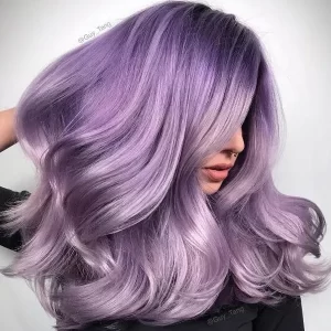 Light Purple Shades Warna Rambut Pastel