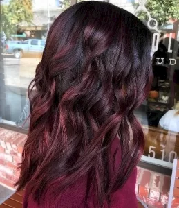 Maroon and Dark Brown