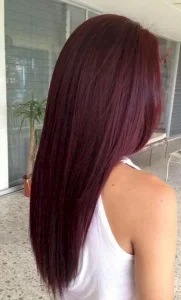 Maroon and Mahogany Inspirasi Warna Rambut Merah Maroon