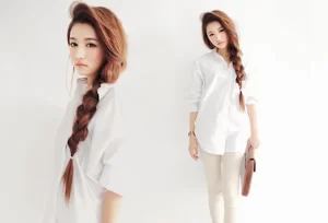 Side Braids Cepol Rambut Ala Korea