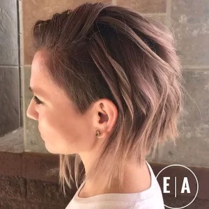 Temple Shave Undercut Model Rambut Undercut Wanita