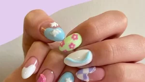 3D Nails contoh nail art terbaru