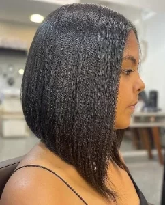 Angular bob Model Rambut Pendek Sesuai Bentuk Wajah