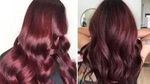 Cherry Cola Warna Rambut Burgundy