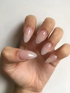 Clear Glitter Nails Nail Art Glitter