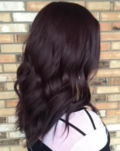 Dark Burgundy Warna Rambut Burgundy