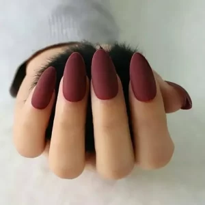 Dove Maroon Nail Art maroon nail art