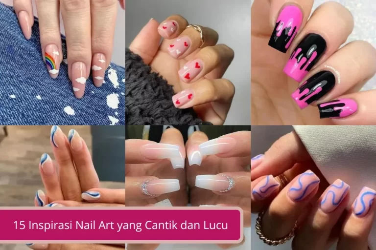 Gambar 15 Inspirasi Nail Art yang Cantik dan Lucu Untuk Mempercantik Kuku Kamu