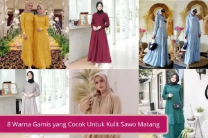 Gambar 8 Warna Gamis yang Cocok Untuk Kulit Sawo Matang ini Bikin Wajah Auto Cerah Yuk Kepoin