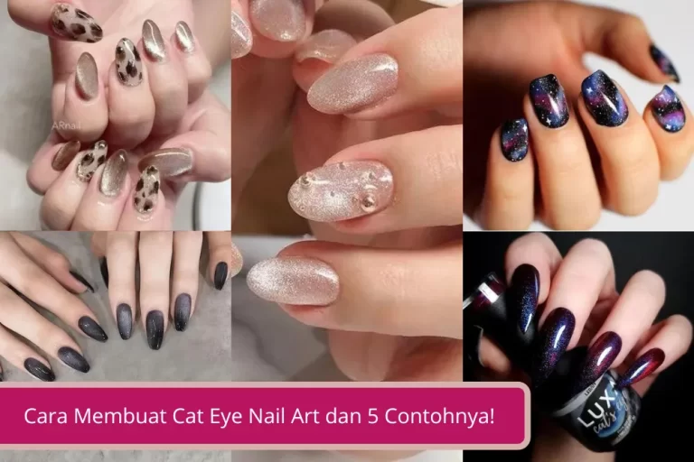 Gambar Cara Membuat Cat Eye Nail Art dan 5 Contohnya