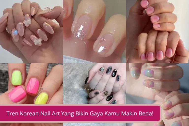 Gambar Tren Korean Nail Art Yang Bikin Gaya Kamu Makin Beda