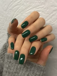 Green Glass Bottles Nail Art Hijau