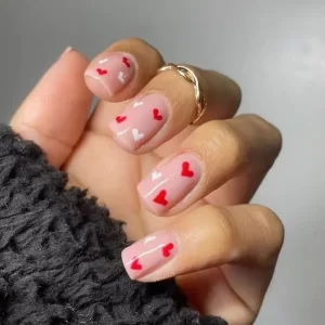 Heart Nails