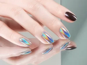 Hologram Nails Nail Art yang Cantik dan Lucu