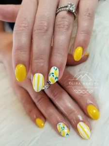 Lemonade Nails