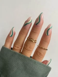 Natural Freehand Nails