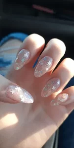 Star Glitter Nails