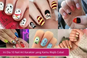 Gambar Ini Dia 10 Nail Art Karakter yang Kamu Wajib Coba