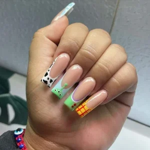 Toy Story French Nails v