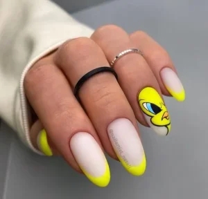 Tweety Nails