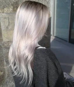 Platinum blonde