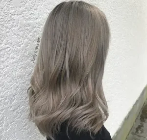 Ash Blonde Inspirasi Warna Rambut Pastel Untuk Kulit Sawo Matang