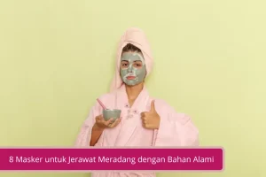 Gambar 8 Masker untuk Jerawat Meradang dengan Bahan Alami