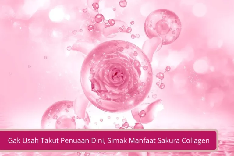 Gambar Gak Usah Takut Penuaan Dini Simak Manfaat Sakura Collagen Yang Punya Segudang Nutrisi Untuk Wajah