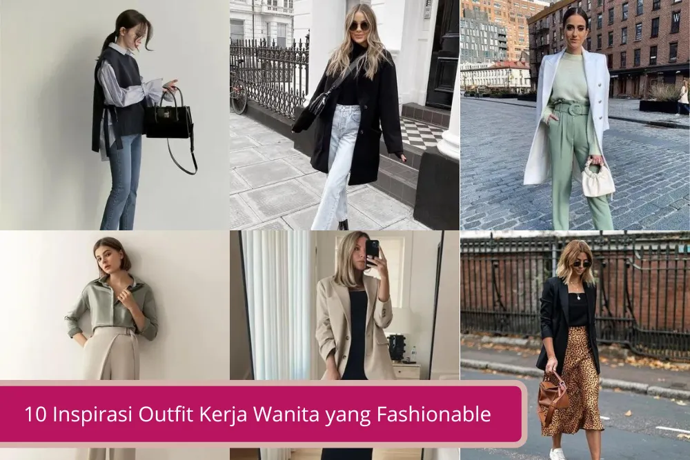 Gambar Inspirasi Outfit Kerja Wanita