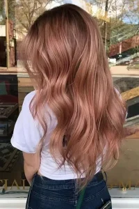 Rose Gold Inspirasi Warna Rambut Pastel Untuk Kulit Sawo Matang