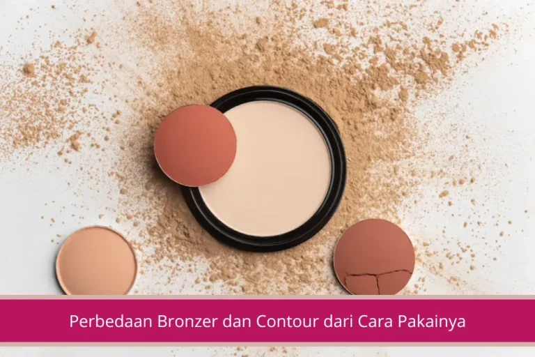 Gambar Perbedaan Bronzer dan Contour dari Cara Pakainya