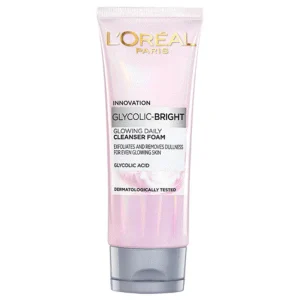 L’Oreal Glycolic Bright Glowing Daily Cleanser Foam Skincare Mengandung Glycolic Acid