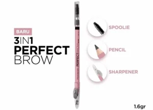 Pinkberry Perfect Brow Brown Rekomendasi Pensil Alis Waterproof