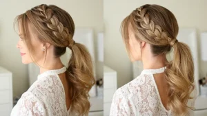 Braid frame ponytail Macam macam kepang rambut beserta caranya