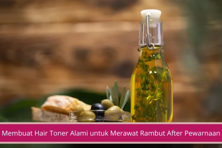 Gambar Membuat Hair Toner Alami untuk Merawat Rambut After Pewarnaan