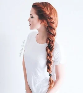 Rope braid Model Rambut Kepang Samping