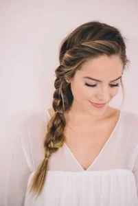 Side twisted braid